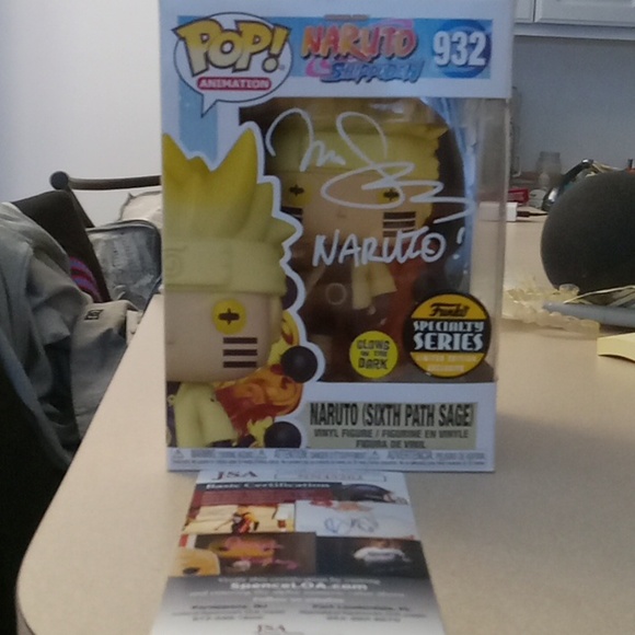 Yellow Gitd naruto six path jsa cert - Picture 1 of 4